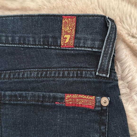 Like New 7 For All Mankind Bootcut Jeans. Retail $228. - Picture 3 of 5